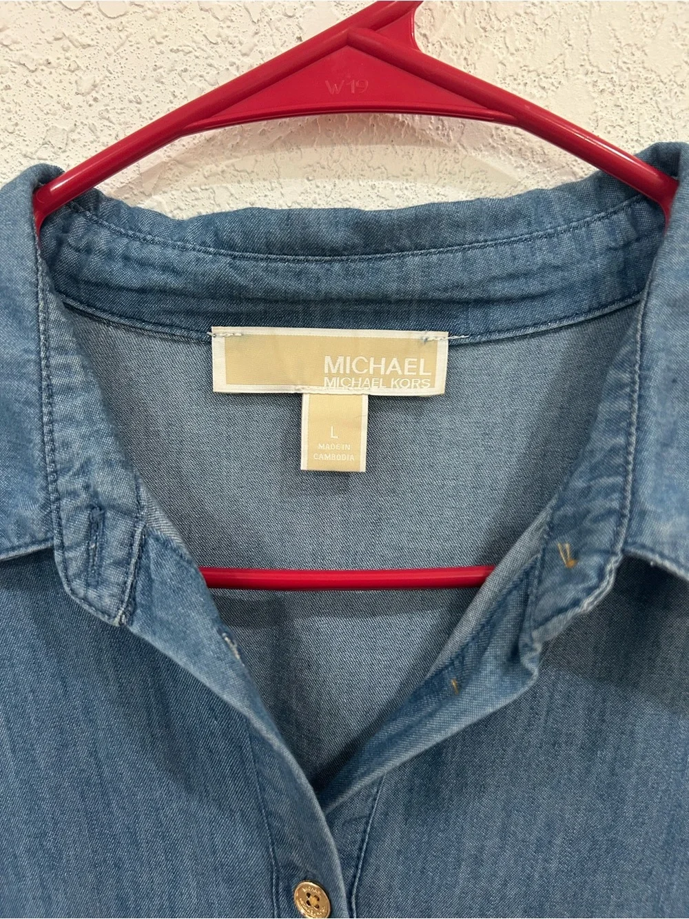 Michael Kors soft chambray